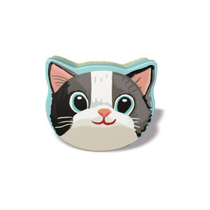 Boîte Tête TETE18 "Chat Noir et blanc"