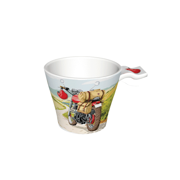 Tasse à expresso CUP68 "Virée à Moto"