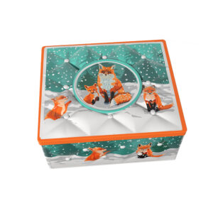 Boîte Kapiton Rectangle KR140 "Les Renards"