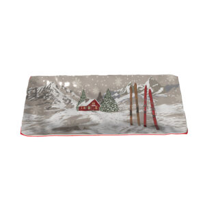 Petit Plat Rectangle Mélamine LPR10 "Le Refuge"