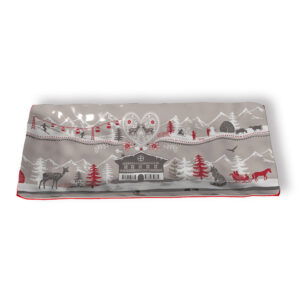 Petit Plat Rectangle Mélamine LPR12 "Le Chalet"