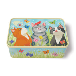 Boîte Sucres 664 "Chats & Papillons"