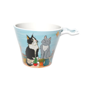 Tasse à Expresso CUP77 "Le Jardin des Chats"