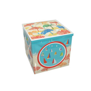 Boîte Kapiton Carrée KC93 "Voiliers & Parasols"