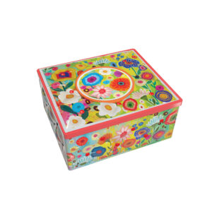 Boîte Kapiton Rectangle KR142 "Fleurs Bohème"