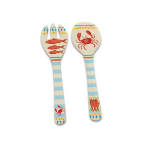 Couverts à Salade Mélamine  LCOUV13 "Les Demoiselles"