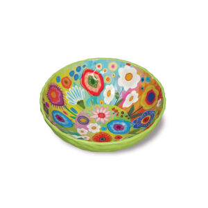 Petite Coupelle Mélamine LCRE01 "Fleurs Bohème"