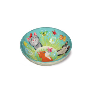Petite Coupelle Mélamine LCRE06 "Chats & Papillons"