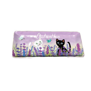 Petit Plat Rectangle Mélamine LPR16 "Chat Sent Bon"