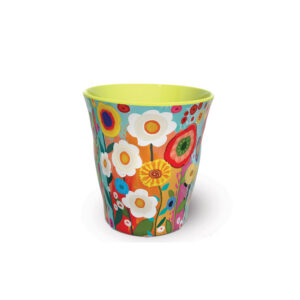 Verre Mélamine LVER02 "Fleurs Bohème"