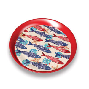 Grand Plateau Rond PRM15 "Banc de Sardines"