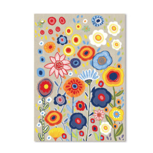 Torchon TOR29 "Fleurs Bohème"