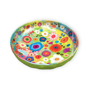 Assiette Creuse Mélamine LM01 "Fleurs Bohème"