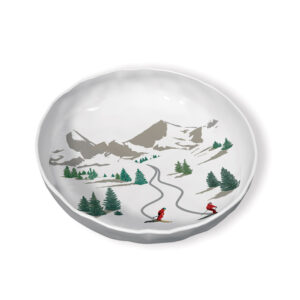 Assiette Creuse Mélamine LM02 "Hors-Piste"