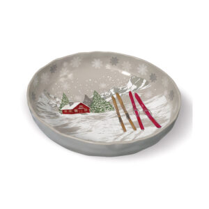 Assiette Creuse Mélamine LM03 "Le Refuge"