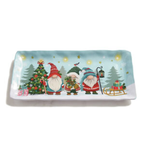 Petit Plat Rectangle Mélamine LPR20 "Rêve de Lutins"